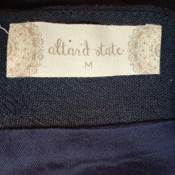 Altar'd State Boho Floral Mini Skirt sz M - Picture 3 of 4